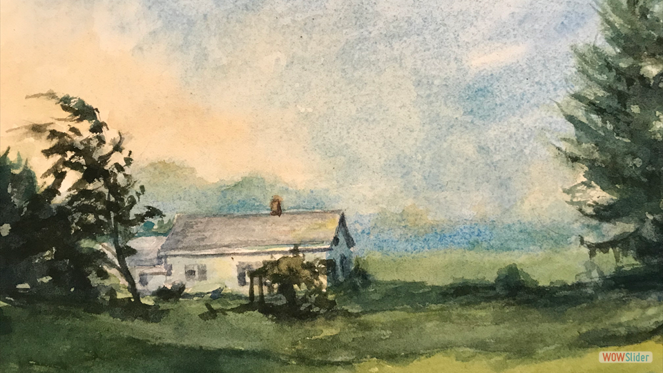 VIE'S HOUSE watercolor